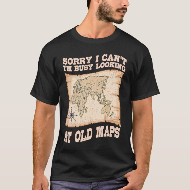 Camiseta Geographer World Map Cartographer Geography Geolog (Frente)