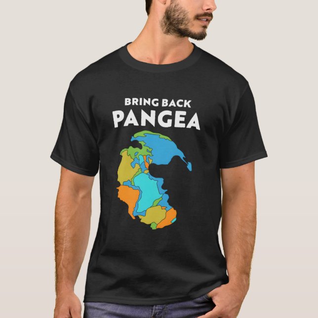 Camiseta Geography Geology Reunite Pangea (Frente)