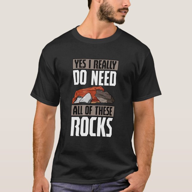 Camiseta Geologia Cientistas da Terra Geólogos Collec Miner (Frente)