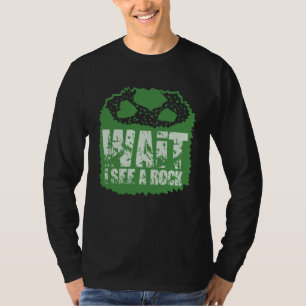 Camiseta Geologia - Espere, Eu Vejo Uma Pedra