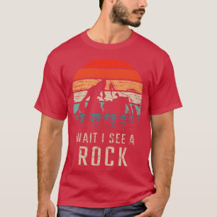 Camiseta Geologia, Espere, Vejo Um Rock 1