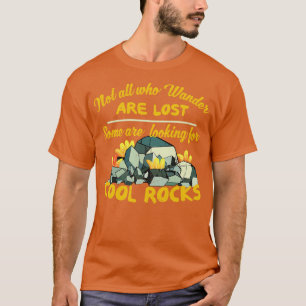 Camiseta Geologia geóloga do Rock Collecting Minerals