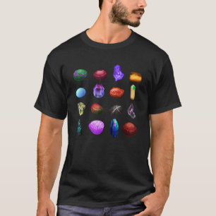 Camiseta Geologia Gráfica Rochas Coletor Gems Minerais Gag
