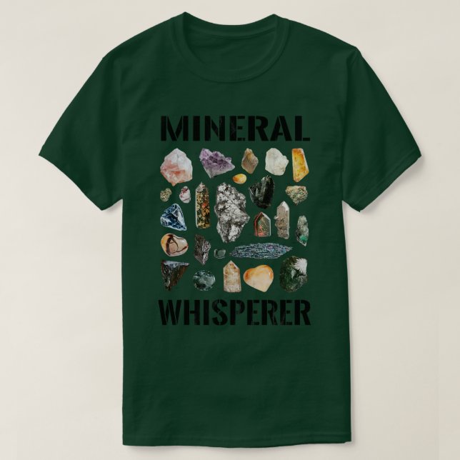 Camiseta Geologia Mineralogia Petrologia Pedras Minerais (Frente do Design)