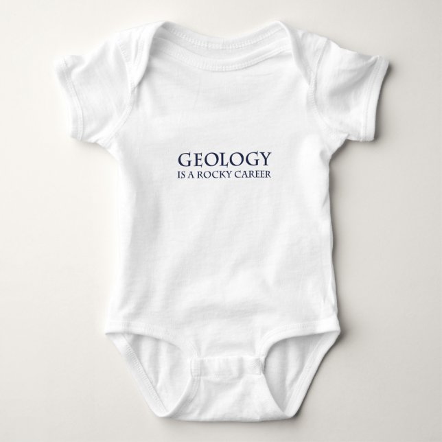 Camiseta Geologia: Rocky Career (Frente)