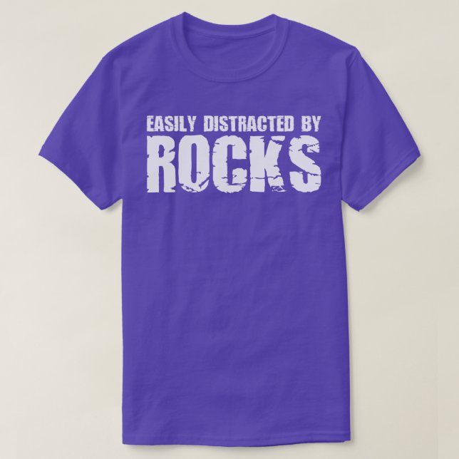 Camiseta Geologista Rock (Frente do Design)