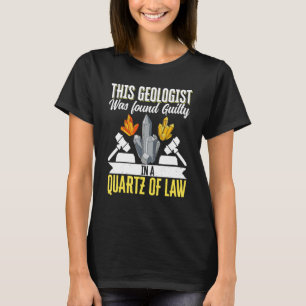 Camiseta Geólogo Coleta de Minerais Rochas Fósseis Este Geo