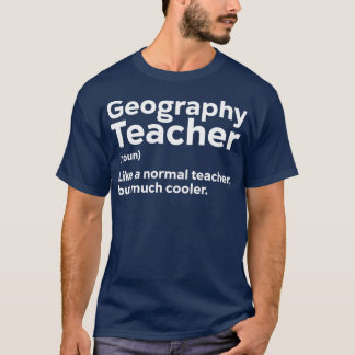 Camiseta Geólogo de Definição Engraçado e Geólogo de Geogra