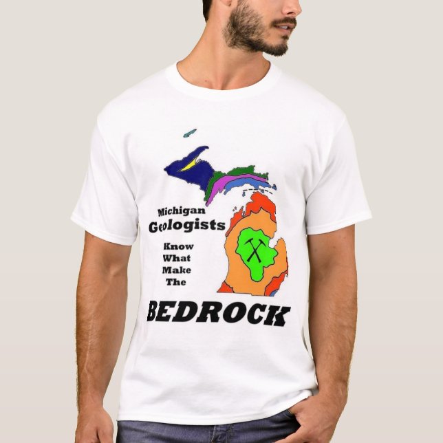 Camiseta Geólogo de Michigan (Frente)