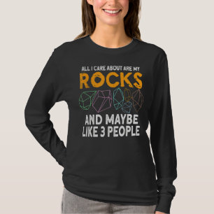 Camiseta Geólogo Geológico Stone Rock Hunter Agate Hunter