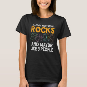 Camiseta Geólogo Geológico Stone Rock Hunter Agate Hunter