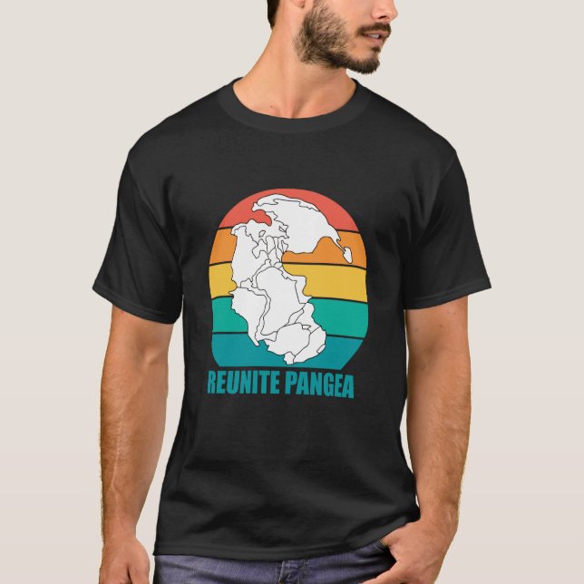Camiseta Geólogo Pangea Reunite Pangea (Frente)