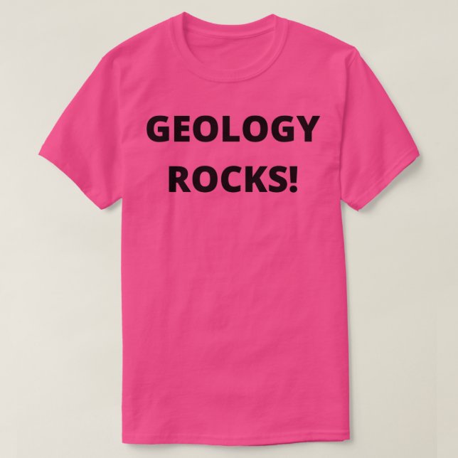 Camiseta Geology Rocks (Frente do Design)