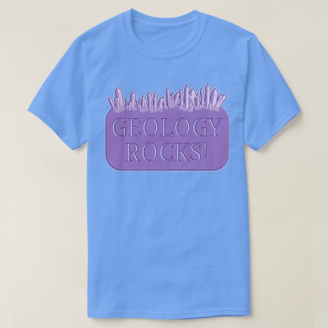 Camiseta Geology Rocks Quartz (Frente do Design)