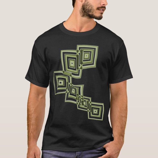 Camiseta Geometria abstrata (Frente)