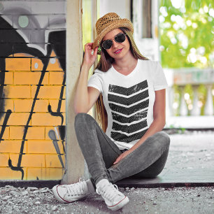 Camiseta Geometria Chevron Belo Verão