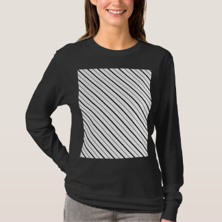 Camiseta Geometria de Linha Preta Simples