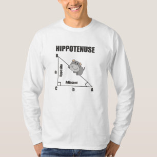Camiseta Geometria do nerd Hipotenusa Hipotenusa Matemática