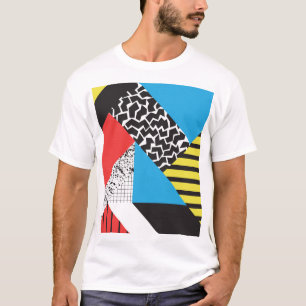 Camiseta Geometria Moderna: Estilo sem Abstrato