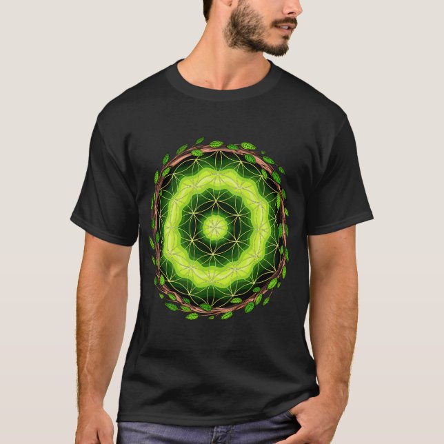 Camiseta Geometria Sagrada da Ayahuasca (Frente)