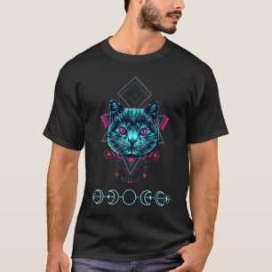 Camiseta Geometria Sagrada Nova Era Fase da Lua Espiritual