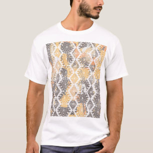 Camiseta Geométrica Boho Tribal: Padrão em Desconforto.