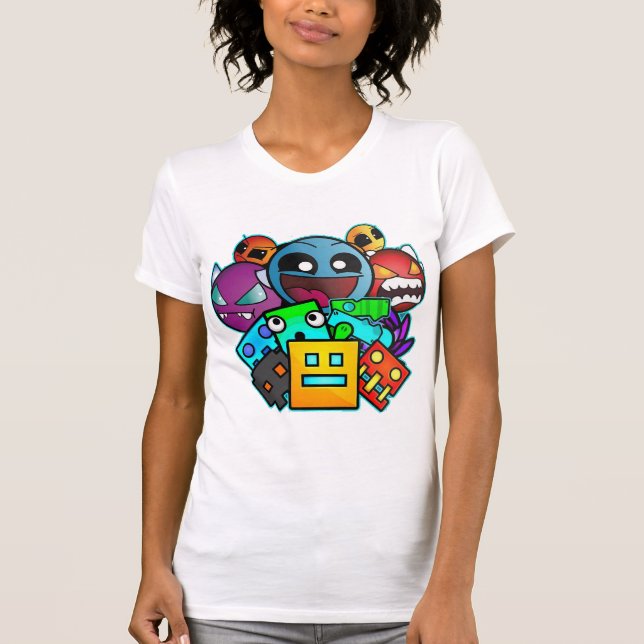 Camiseta Geométrica Dash Clássica (Frente)