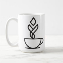 Camiseta Geométrica de Xícara de Café a Vapor – Ch