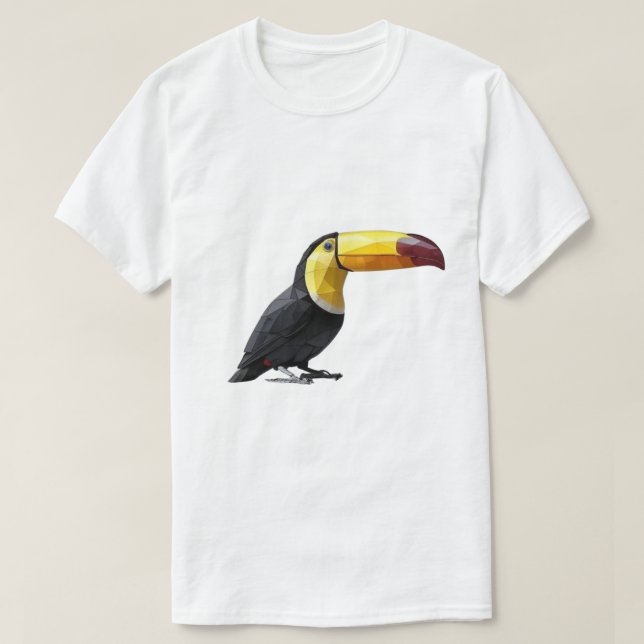 Camiseta Geométrico Toucan (Frente do Design)