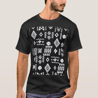 Camiseta Geométrico tribal: fundo sem costura na moda.