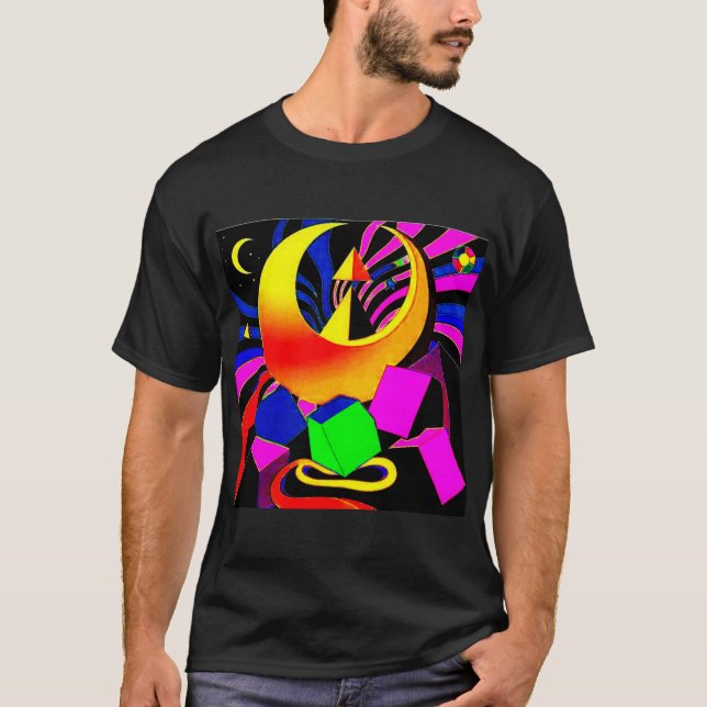 Camiseta Geometrika Psychedelika 1 (Frente)