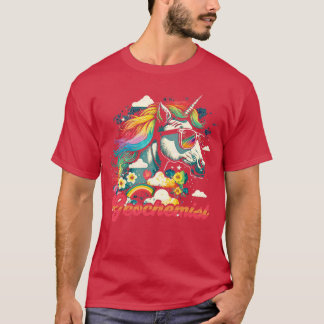 Camiseta Geoquímica do Rainbow Unicorn