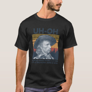 Camiseta George Armstrong Custer Little Bighorn June