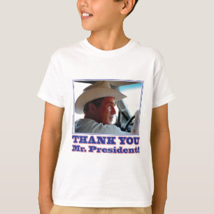 Camiseta George Bush/Obrigado!
