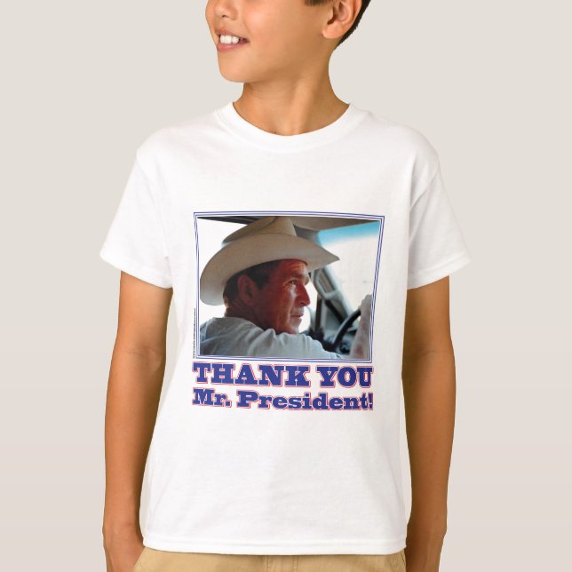 Camiseta George Bush/Obrigado! (Frente)