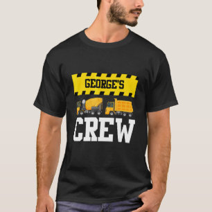 Camiseta George Construction Crew Custom Dumcaminhão Dump T