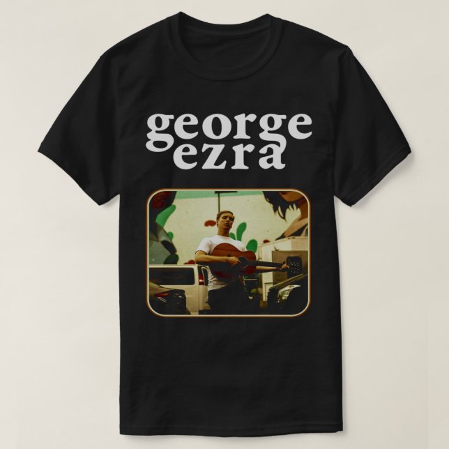 Camiseta George Ezra Fan Music (Frente do Design)