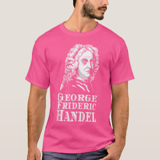 Camiseta George Frideric Handel Opera Compositor Clássico M