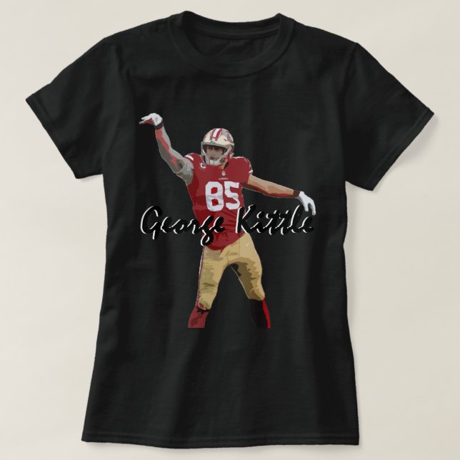 Camiseta George Kittle Classic T Shirt (Frente do Design)