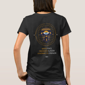 Camiseta George Orwell 1984 Guerra pela Liberdade Escravidã