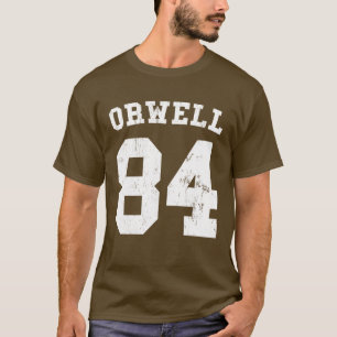 Camiseta George Orwell 84 1984 jérseis