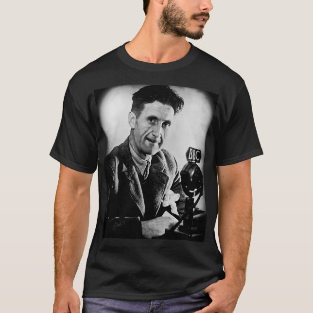 Camiseta George Orwell na BBC (Frente)