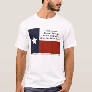 Camiseta "George pobre…" - Ann Richards