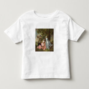 Camiseta George Rogers com sua esposa, Margaret, e seu Sis