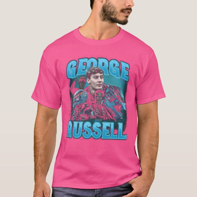 Camiseta George Russell Collage (Frente)