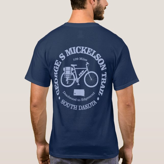Camiseta George S Mickelson Trail (ciclismo) (Verso)