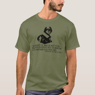 Camiseta George S. Patton Cita WW2 General Patton