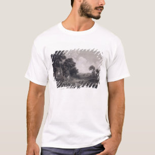 Camiseta George Stubbs   que disparam, placa 2, gravada