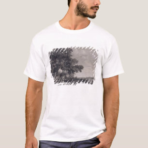 Camiseta George Stubbs   que disparam, placa 3, gravada