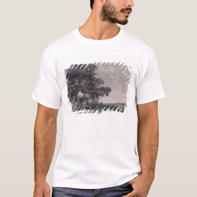 Camiseta George Stubbs | que disparam, placa 3, gravada (Frente)